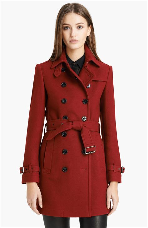 burberry crombrook wool|Burberry Brit Crombrook Trench Coat Women .